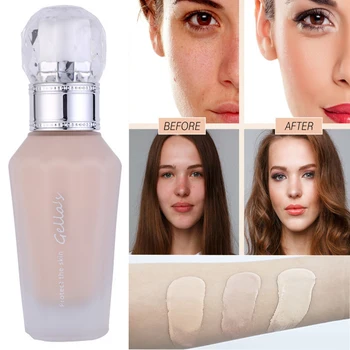 

Oil control foundation liquid facial foundation foundation cream invisible pores refreshing moisturizing foundation liquid