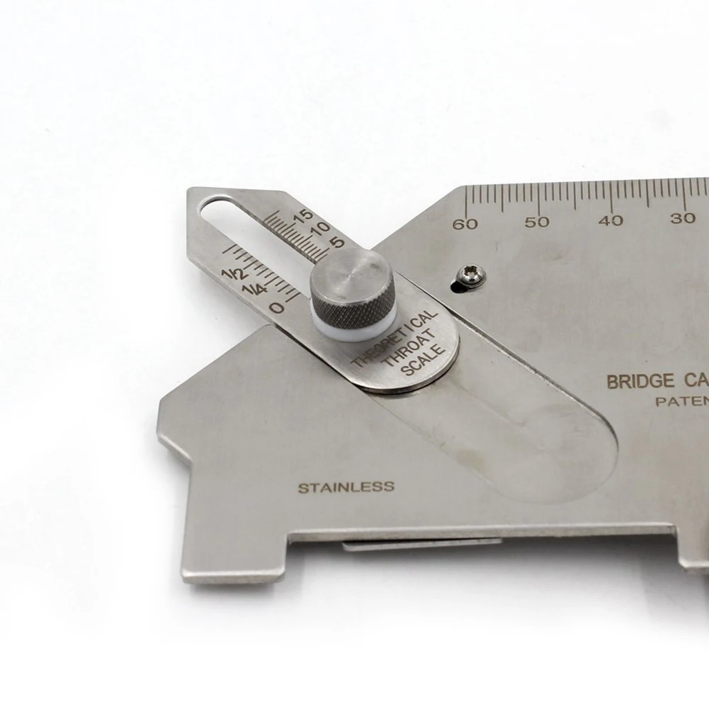 Сварочный инструмент для измерения MG-8 шва Калибр нержавеющая сталь шва Инспекция Правитель мост CAM сварки датчика AL1063 дюймов сумки для инструментов