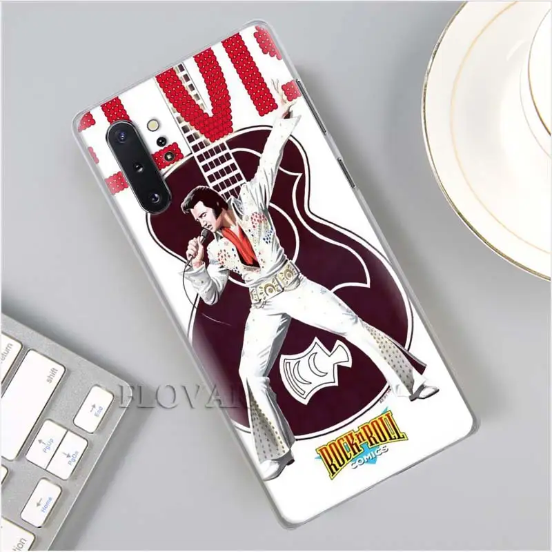 Чехлы для телефонов Elvis Presleys для samsung Galaxy S10e S10 Note 10 Plus S8 S9 Plus 9 8 S6 S7 Edge жесткий чехол