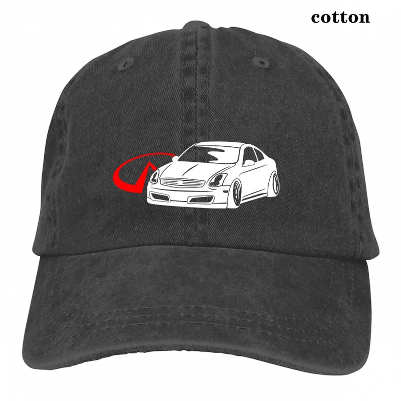Infiniti G35 Coupe JDM Racing бейсбольная кепка для мужчин и женщин Кепка для водителя грузовика модная Регулируемая Кепка - Цвет: 3-Black