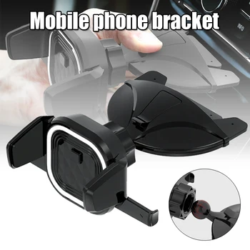 

New Car CD Slot Phone Holder Mount Universal Snap on Cell Phones Navigation Mount Stand M8617