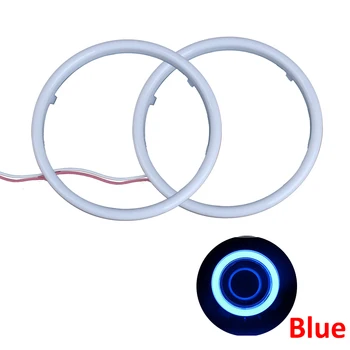 

Car Angel Eyes Blue 60mm 70mm 80mm 90mm 95mm 100mm 110mm 120mm 12V LED Halo Ring DRL Universal for Car Auto Fog Light Motorcycle