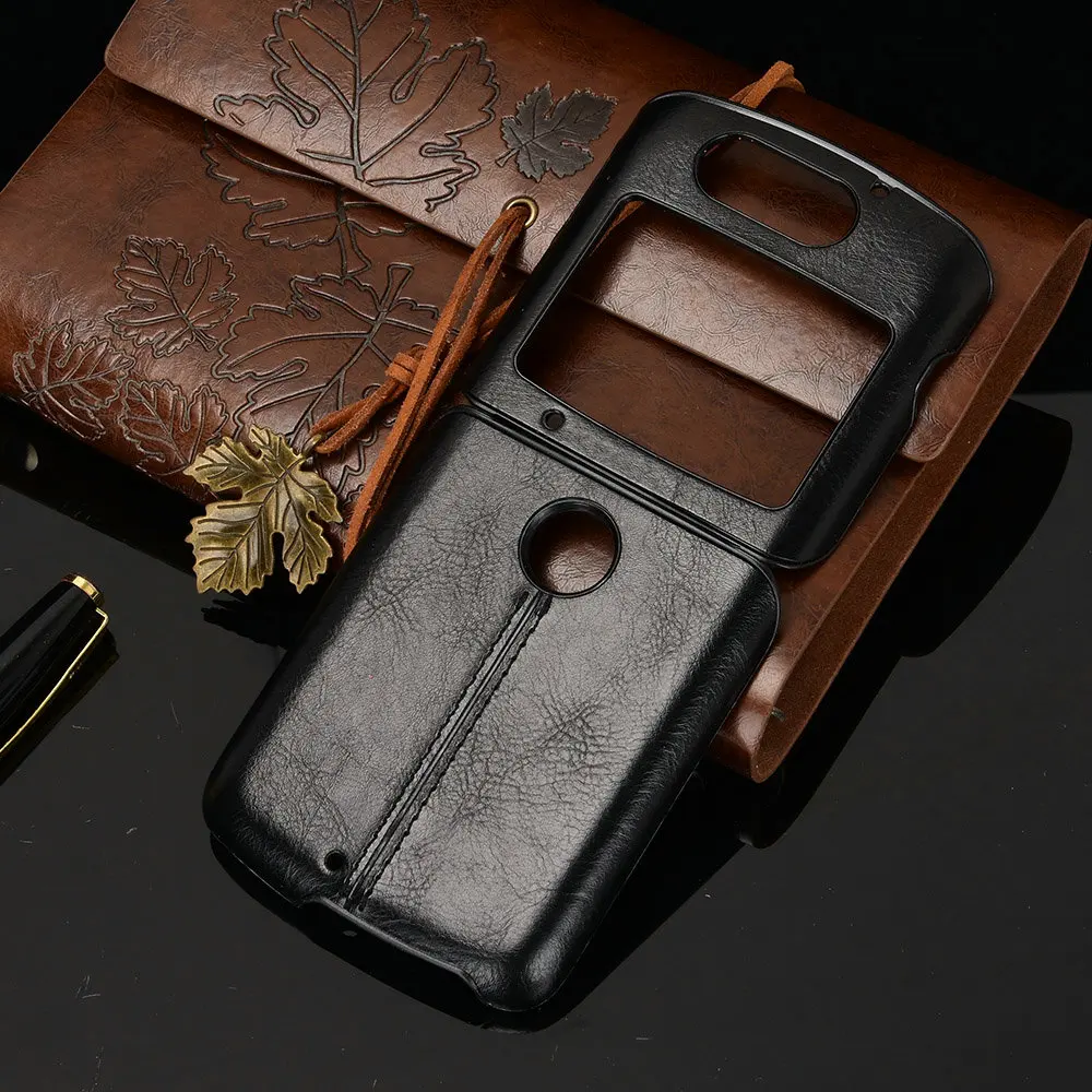 Per Motorola Moto Razr 5G 2020 Custodia In Pelle Custodia Rigida Per Paraurti Posteriore Per Motorola Moto Razr 2 2020 Motorazr5G