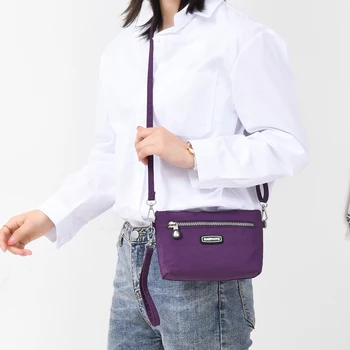 

9 Colors High Quality women bag 2020 Casual Small Shoulder Bag Fashion Solid Ladies Crossbody Bags New Female handbag and purse