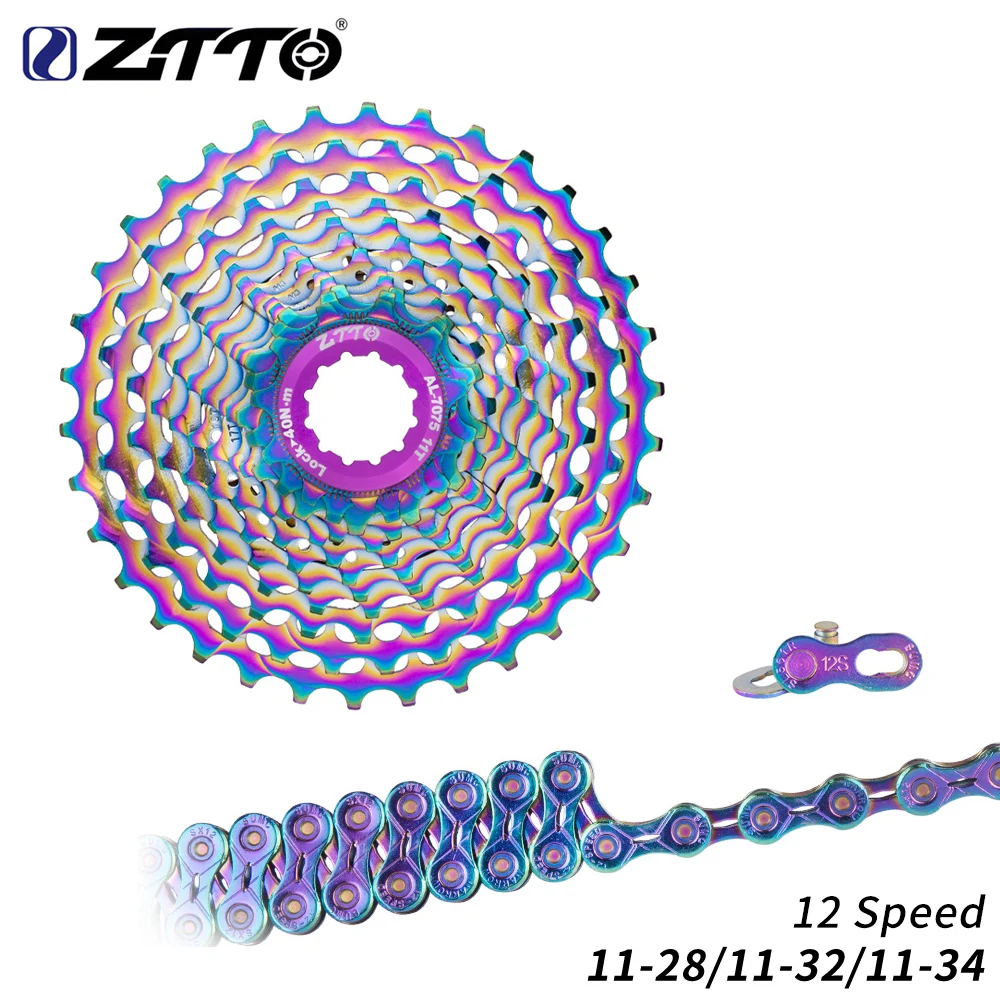 Zttoロードバイク12速度11-28カセット超軽量12 s 11/32t砂利