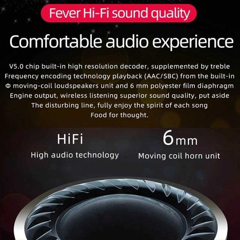 Tws-a6s bluetooth-гарнитура Tws Bluetooth 5,0 Беспроводная гарнитура наушники с микрофоном 280 мАч зарядная коробка