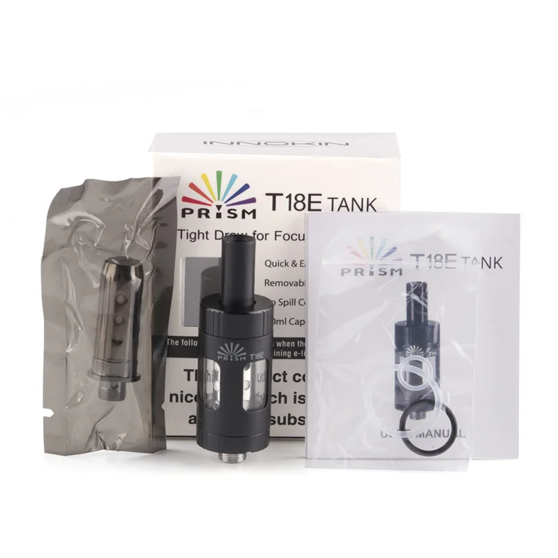 INNOKIN PRISM T18E распылитель 18 мм 2 мл емкость Prism TPD бак 1.5ohm подходит для 510 ниток StainlessSteel