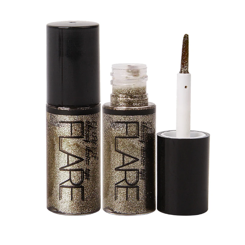 Блестящая жидкая подводка для глаз 5 цветов водостойкая быстросохнущая женская