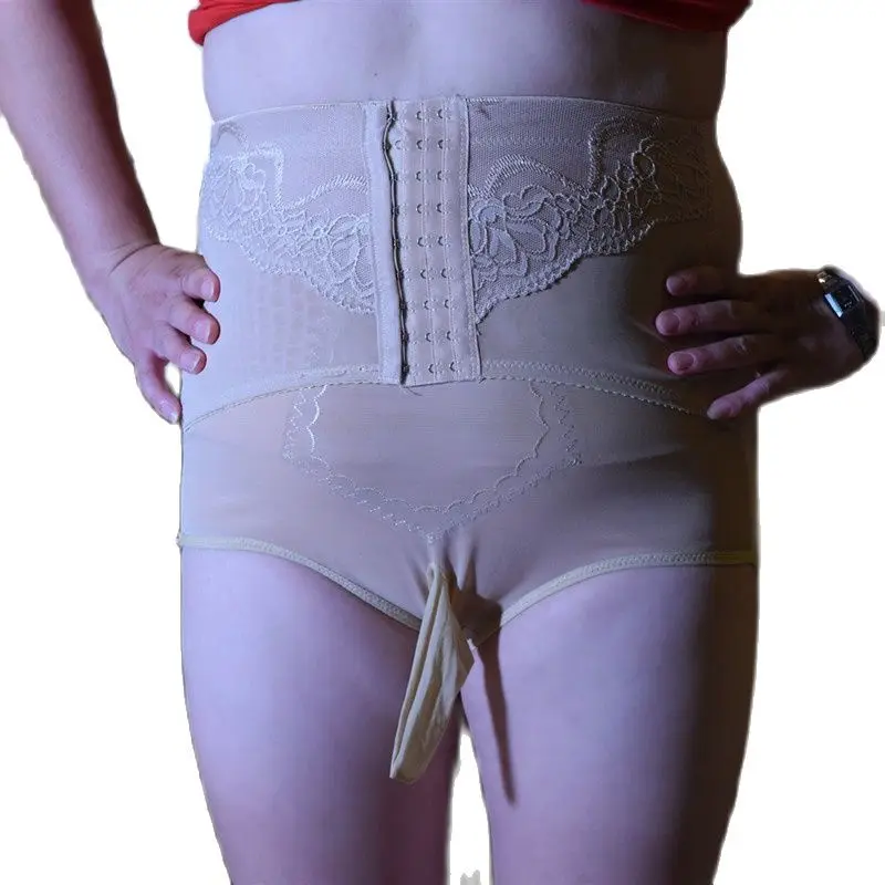 de cintura alta para hombre, ropa interior transpirable, transparente, con faja para el cuerpo, levanta glúteos - AliExpress Ropa interior y ropa de dormir