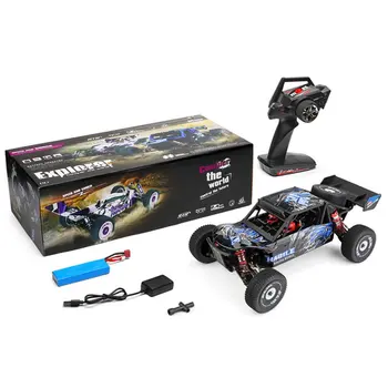 

2.4G 4WD RC Car 124019 60Km/h High Speed 1/12 Scale Metal Chassis RC Formula Car Model RC Racing Car Toys For Boys Kids' Gifts