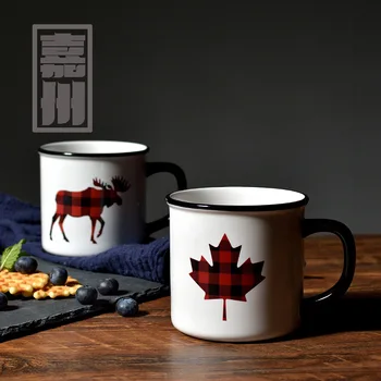 

FANTERCY Drinkware Ceramic Cup Office Leisure Coffee Mugs Hot European Cup Creative Personality Milk Trending Products 2019