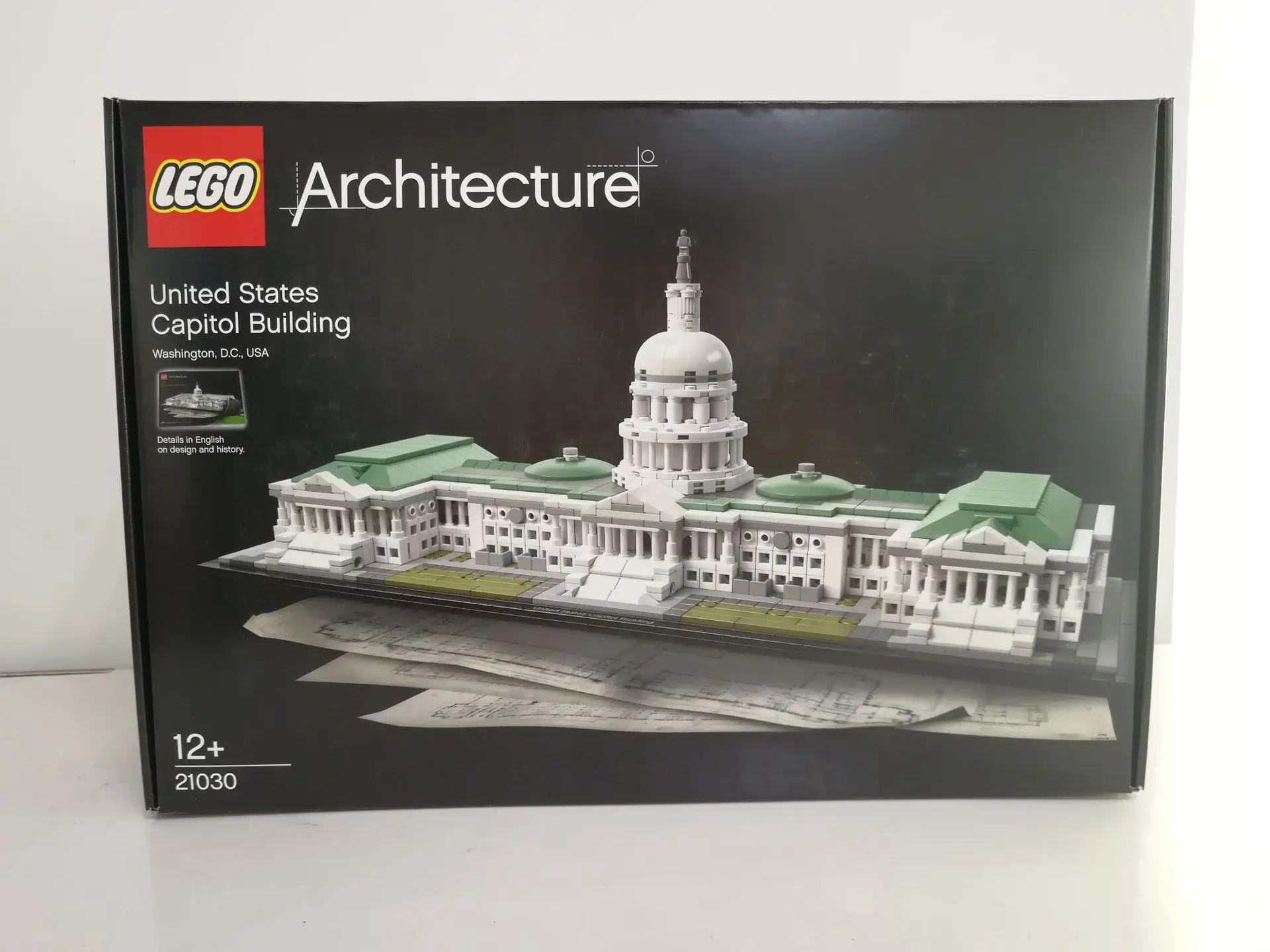 

Denmark Yue High Educational Inserted Building Blocks Architecture Series America Capitol 21030