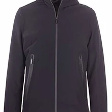 RRD Giaccone Corto Winter Storm Uomo, Cappuccio, Chiusura Zip, Nero, A/I-20