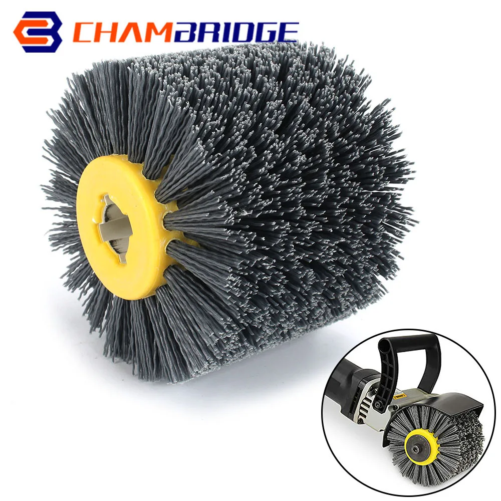 

Абразивная проволока, полировальный круг, проволочный барабан, полировальное колесо, нейлоновая электрическая щетка для деревообработки, поверхности, шлифовки, удаления заусенцев