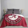 Alabama Mask Fashion Soft Warm Flannel Blanket Football Trendy Cute Sports Tumblr 5