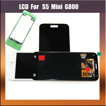 

For Samsung Galaxy s5mini New Super LCD S5 Mini G800 G800F G800H Display Touch Screen Assembly 100% Tested