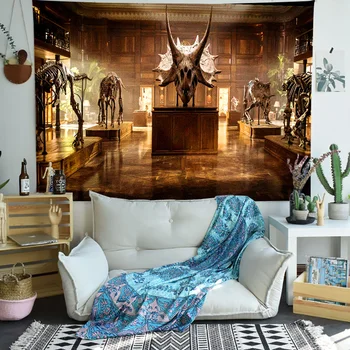 

Simsant Games Tapestry Airship Star Wars Theme Party Space Galaxy Art Wall Hanging Tapestries for Living Room Home Decor