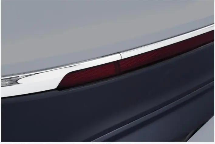 Задний декоративный бампер из нержавеющей стали яркая полоса подходит только для Volkswagen- TIGUAN L переделанные украшения
