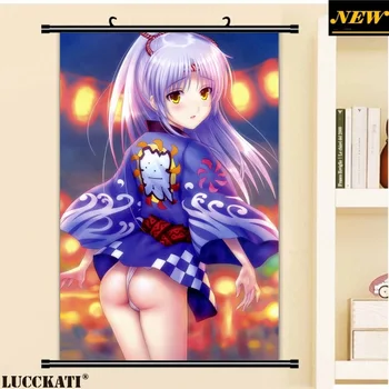 

Angel Beats! Tachibana Kanade Yui Novel sexy loli lolita cameltoe cartoon anime wall picture mural scroll canvas painting poster