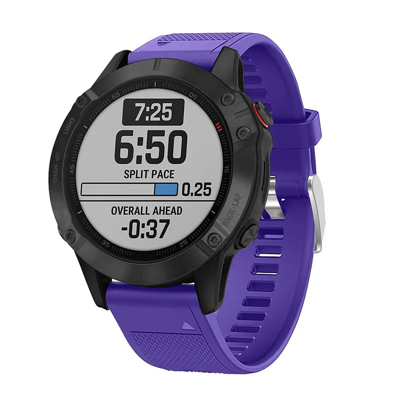 Для Garmin Fenix 6 Pro 5 Plus легкий силиконовый ремешок для часов Garmin Forerunner 935/945 22 мм быстросъемный браслет