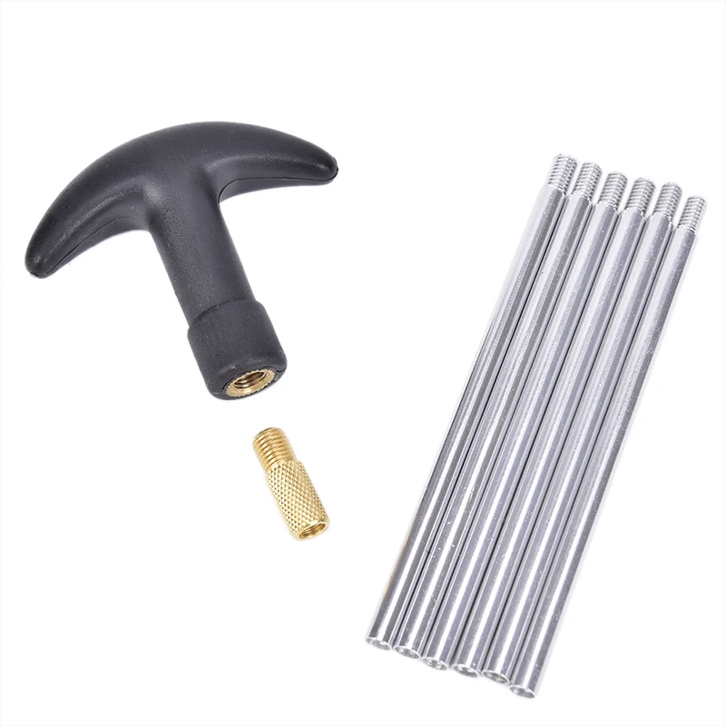 

Gun Cleaning Rods Set Alumium Thread 8-32 for Tactical Hunting Airsoft Accessory