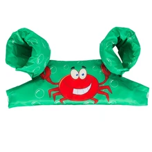 Puddle jumper natação colete salva-vidas dos desenhos animados deluxe para crianças bebê (verde)(China)