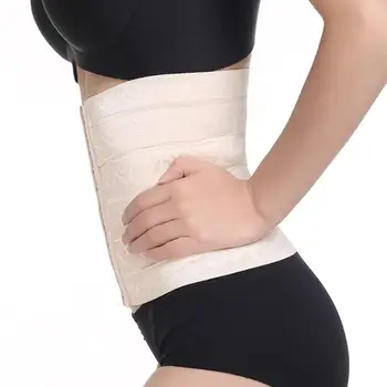 

21cm Postpartum Women Waist Trainer Corset Slimming Belt Waist Cincher Slim Belt Body Shaper Breatheable Maternity Body Shaper