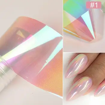 

1Box Gradient Shining Nail Foils Marble Pattern Nail Sticker Flower Nail Art Transfer Sticker Decals DIY Tips Sticker Decoration