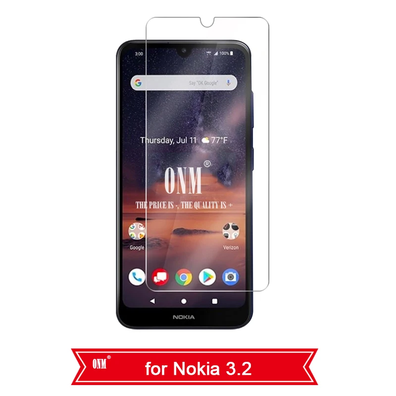 Закаленное стекло для NOKIA 7,2 6,2 4,2 3 V 3,1 C 3,1 A 2,2 3,2 4,2 защита экрана 9H закаленное стекло для Nokia 1 Plus X71 пленка - Цвет: For NOKIA 3.2