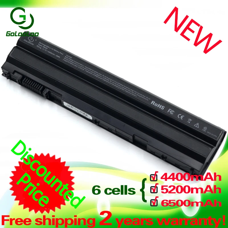 Golooloo 6 ячеек Батарея для Dell JD0MX e5420 KJ321 M5Y0X NHXVW P8TC7 TU211 PRRRF T54F3 UJ499 M5YOX N3X1D 8858x P9TJ0 T54FJ