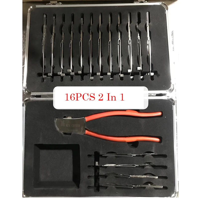 1 pièces NSN14 Dr/Bt 2 en 1 serrure de porte de voiture décodeur décodeur  outil de déverrouillage outils de serrurier avec boîte 