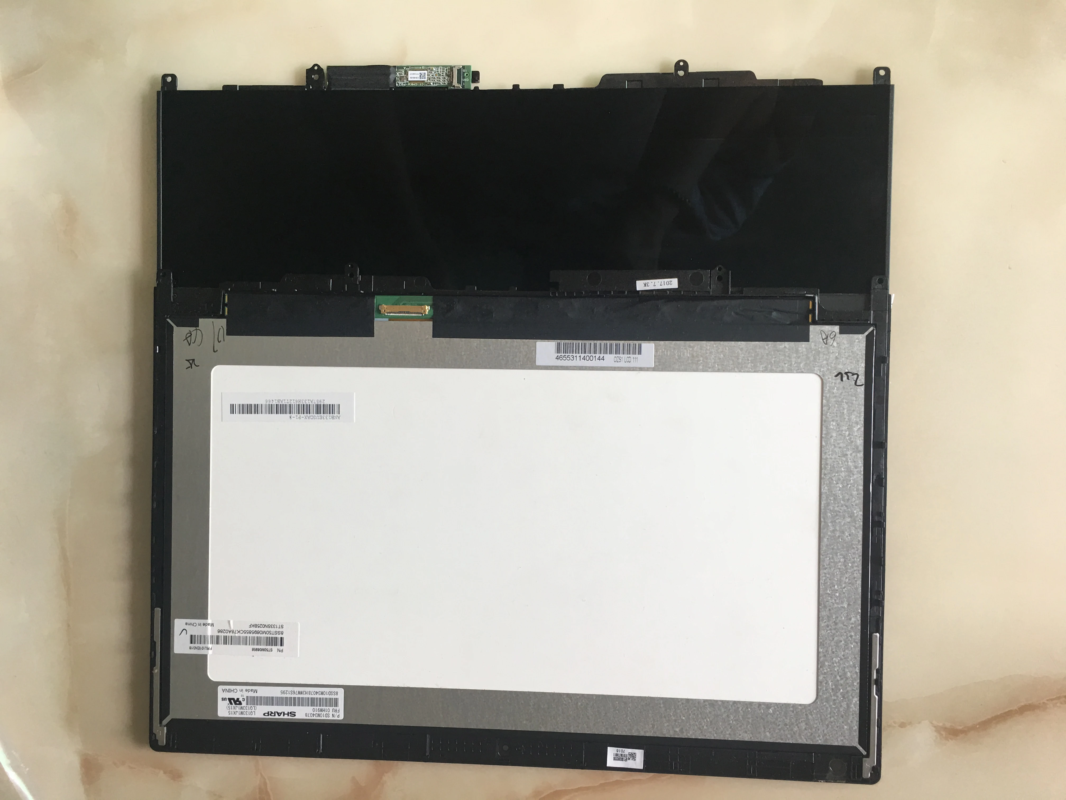 Для lenovo Thinkpad Yoga 370 13 ЖК-экран+ сенсорный дигитайзер сборка FHD 01HW909