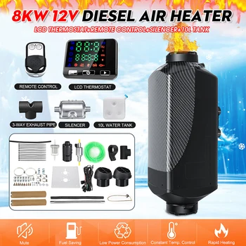 

Car Parking 12V 8KW Heater Diesel Air Heater LCD Thermostat Remote Control Warmer Parking Heater (Russia clears inventory)