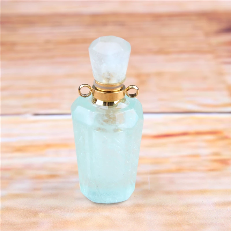 Mini Perfume Bottle Light Green 3ML Portable Travel Cosmetic Container Perfume Bottle Cosmetic Container