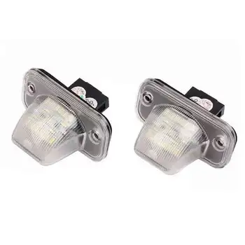 

License Plate Lights For Vw T4 90~03, Transporter Syncro 1993~2004, Candy 04~, Jetta/Syncro 05~ Auto Number Lamp 12V