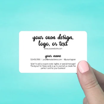 

Custom LOGO Business Cards | Mommy Calling Cards | Social Media Cards Business Cards | Rounded Corners