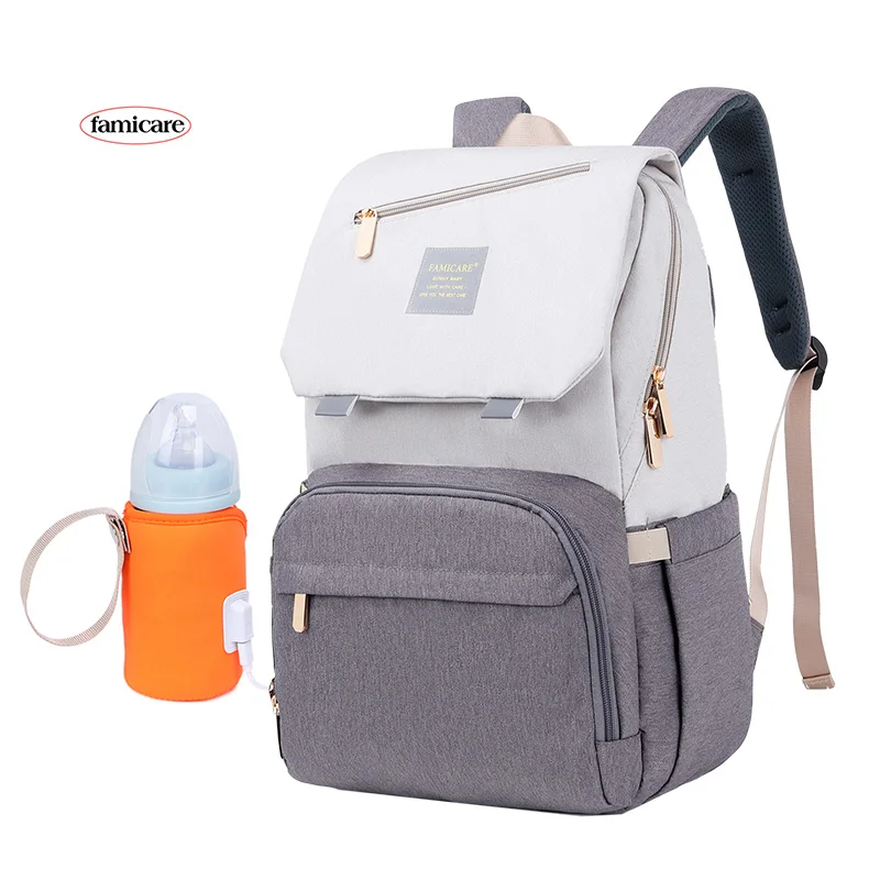 2021 New Diaper Bag Mummy Maternity Backpack Baby Stroller Knapsack
