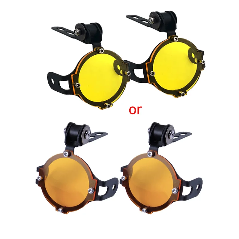 Motorcycle Fog Light yellow Protector Guards Cover for BMW R1200GS F800GS R1250GS F850GS F750GS ADV Adventure