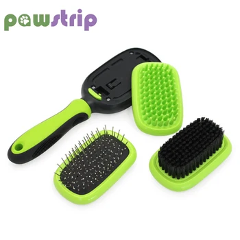 

5pcs/set Pet Hair Removal Comb Cat Detangler Fur Trimming Dematting Deshedding Brush Grooming Tool Pets Grooming Cleaning Brush