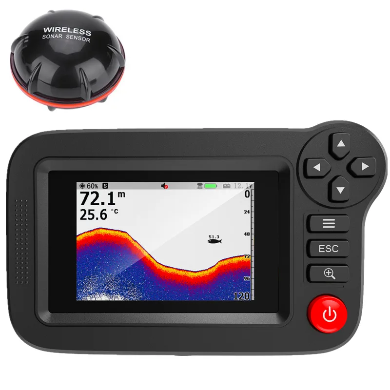 US $390.92 FISH FINDER Visual Highdefinition Fishing Wireless Fish Finder Useful Product Mobile Phone Sonar Anchor Fish Underwater Camera