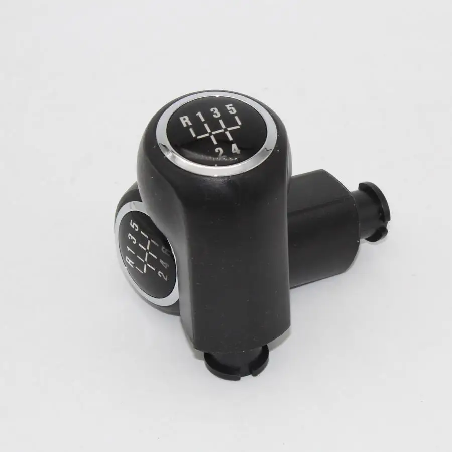 5 / 6 Speed Car Shift Gear Knob With Leather Boot For OPEL