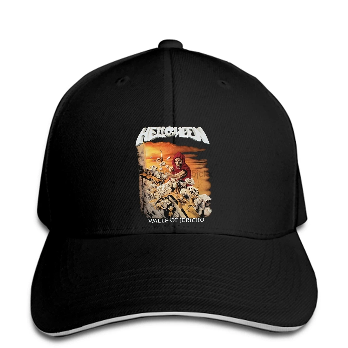 Hellowen стены Jericho Новая черная бейсболка Мужская модная бейсболка кепка