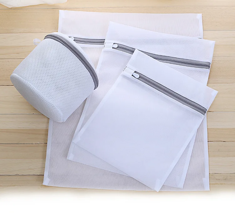 5 Piece Set Laundry Bag Coarse And Fine Net Washing Bag Clothing Machine Wash Bag Travel Storage Bags Laundry Organizer Bra Bags