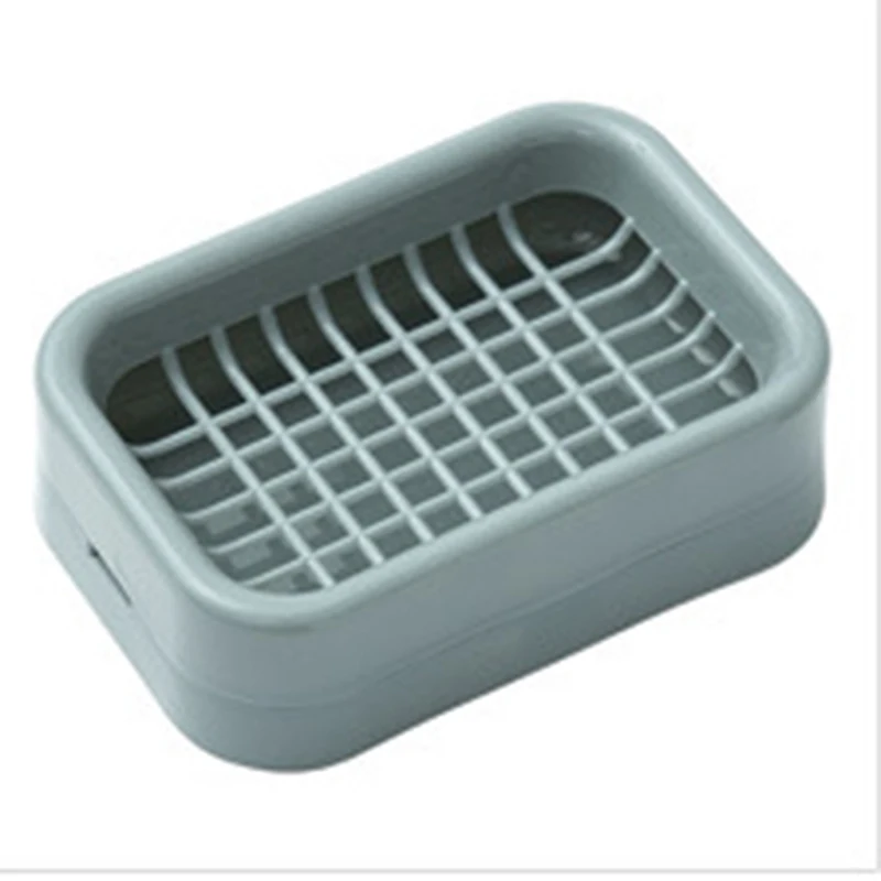 Creative Double Layer Draining Soap Holder Non-slip Soap Box Holder Soap Holder Bathroom Tray Accessories Box