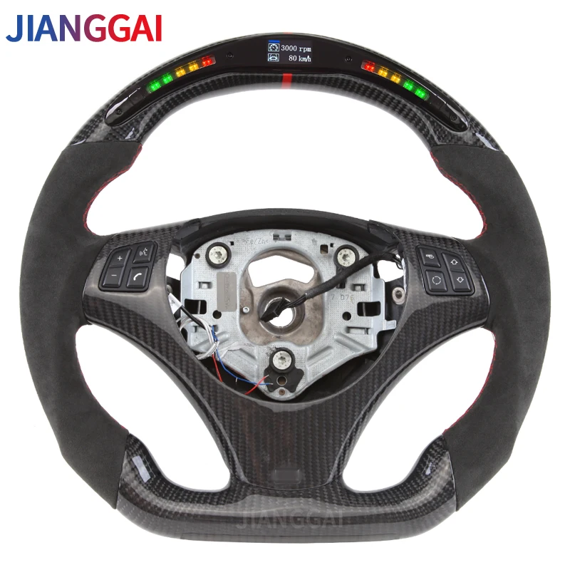 Alcantara Steering Wheel Fit For Bmw M3m5m6m7m8 17 Series X1 X2 X3 X4