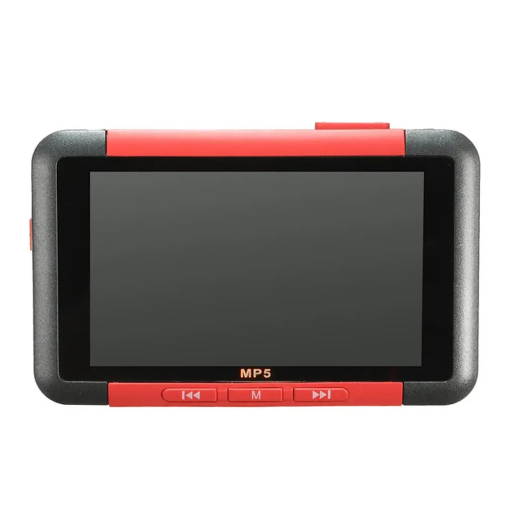 red 16GB Mp5 3 дюймов 8 г 16 г тонкий ЖК-дисплей музыкальный видеоплеер Регистраторы из устройства для чтения электронных книг Mp5 плеер Fm Музыкальный радиоплеер - Цвет: red 16GB