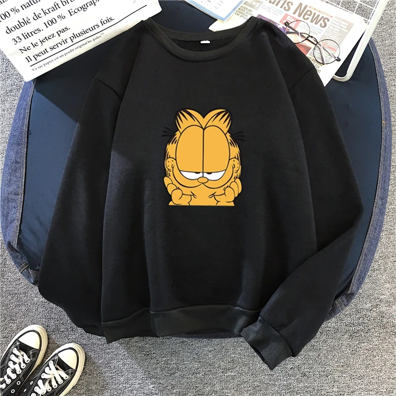 Shellsuning, без свитшота, женские Kawaii толстовки с мультяшным принтом, Harajuku, повседневные пуловеры, длинные рукава, женская одежда, черный, розовый