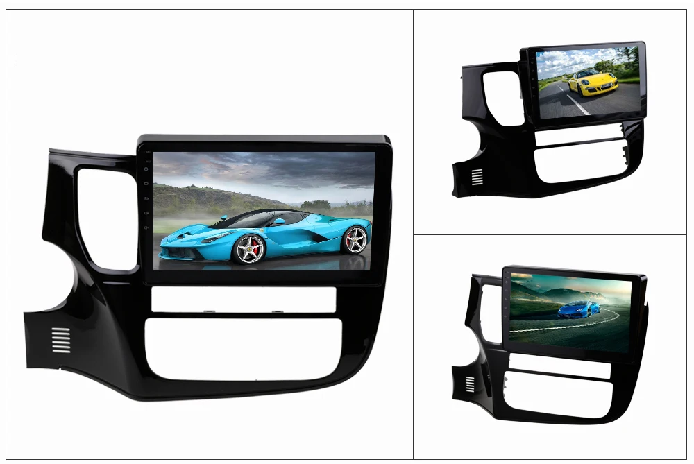 Clearance SINOSMART 4/8 core CPU, 2G RAM Android 8.1 Car GPS Navigation for Mitsubishi Outlander/Peugeot 4007/Citroen C-Crosser 12