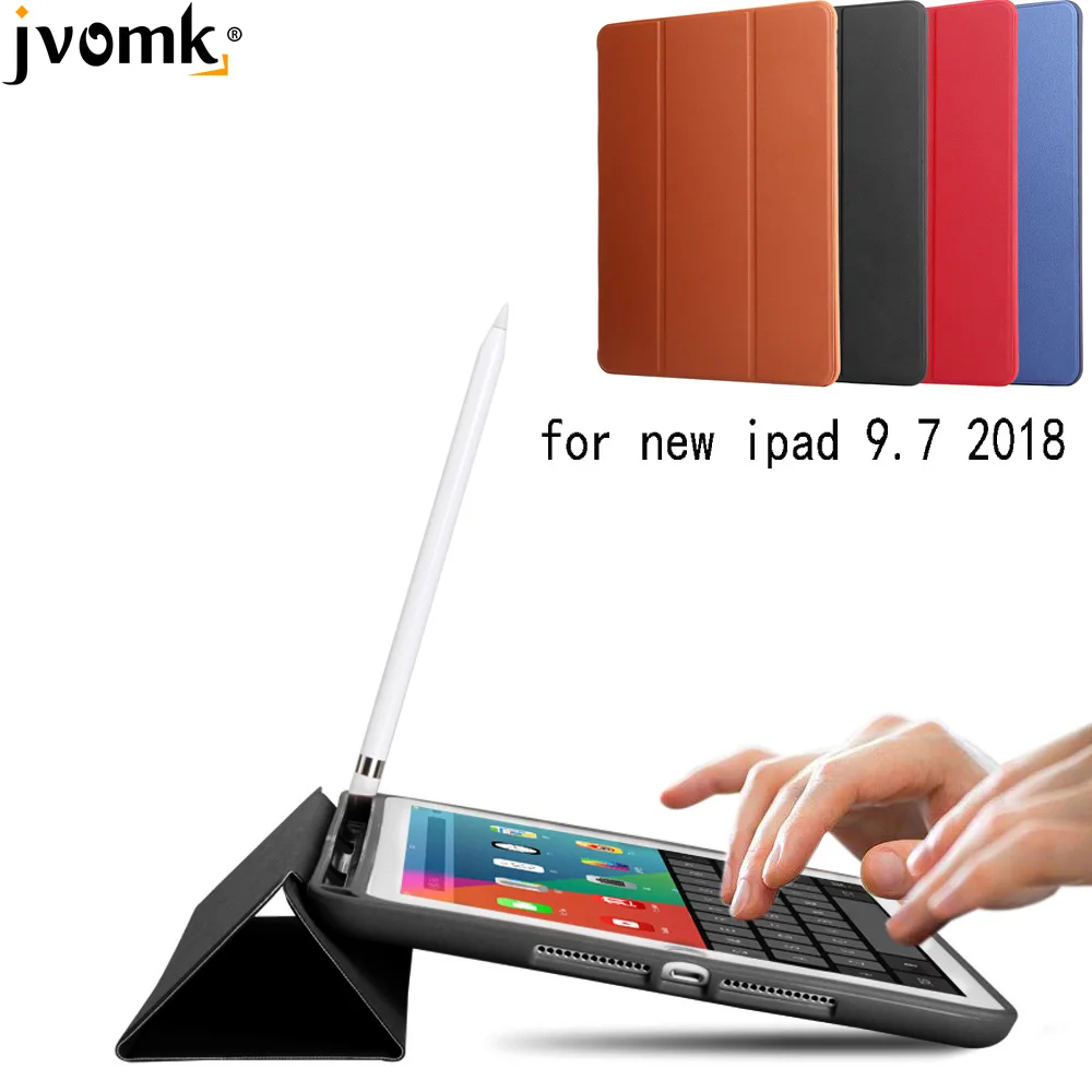 Чехол с карандашом для APPle iPad 9 7 дюймов (2018 Новинка) A1893 A1954 умный чехол из