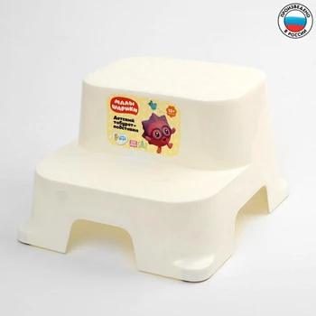 

Children's stool-support "GUARDIAN" "Malyshariki", milk color 5131354